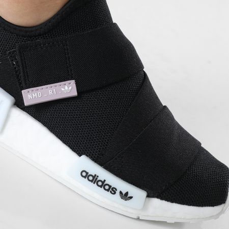 Adidas Originals - Zapatillas NMD R1 Mujer GW5698 Core Negro Nube Blanco