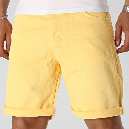 Classic Series - Pantalones cortos vaqueros amarillos