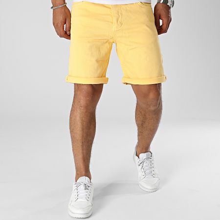 Classic Series - Pantalones cortos vaqueros amarillos