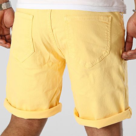 Classic Series - Pantalones cortos vaqueros amarillos
