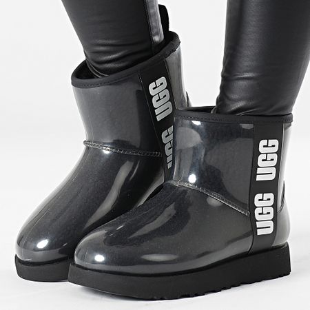 UGG - Botas Classic Clear Mini 1113190 Negro Transparente Mujer