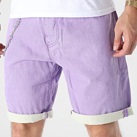 Classic Series - Pantalones cortos vaqueros morados