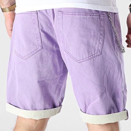 Classic Series - Pantalones cortos vaqueros morados