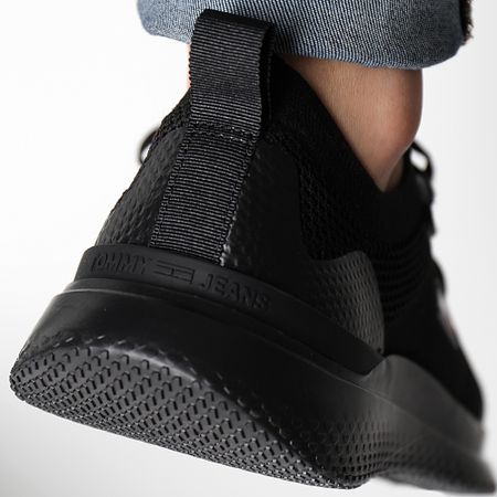 Tommy Jeans - Zapatillas Alpha Run 1008 Negras