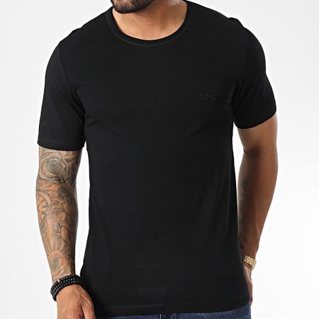 BOSS - Juego de 3 camisetas clásicas 50475284 Negro