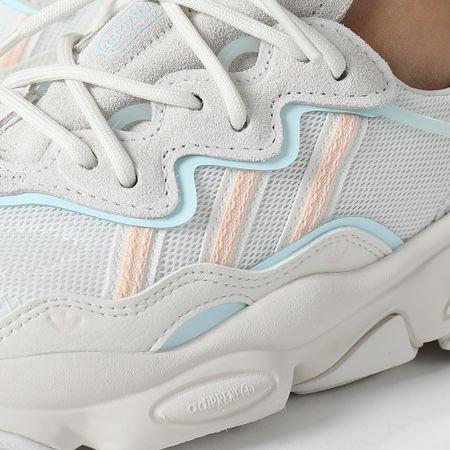Adidas Originals - Ozweego Zapatillas Mujer GW6803 Nube Blanco Tizón Naranja Casi Azul