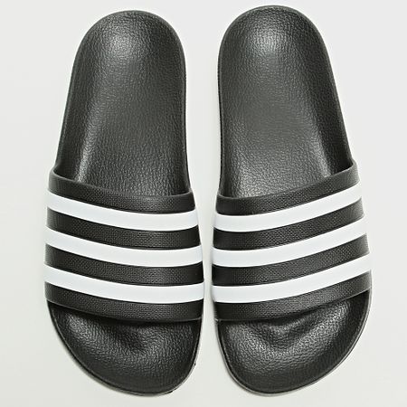 Adidas Performance - Zapatillas Adilette Aqua F35543 Negro Blanco