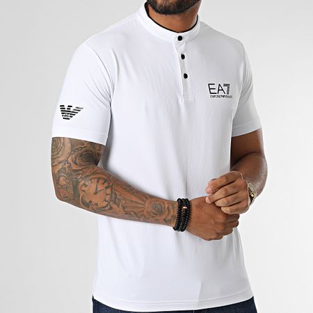 EA7 Emporio Armani - Polo Manga Corta 8NPT21-PJEMZ Blanco