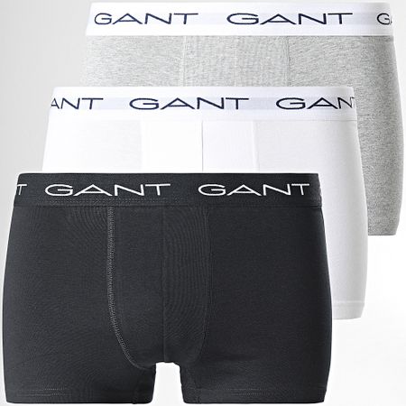 Classic Series - Juego De 3 Boxers 90003003 Negro Blanco Gris Heather