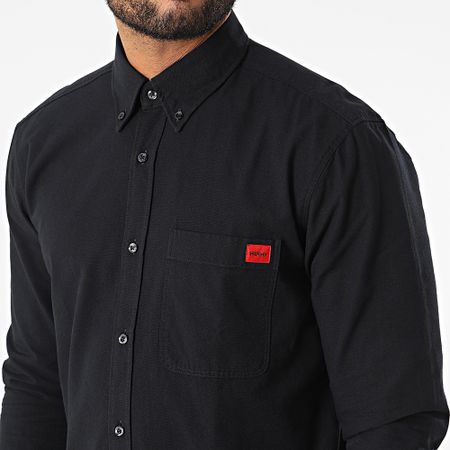 HUGO - Evito Camisa Manga Larga 50479302 Negro