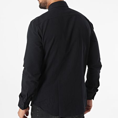 HUGO - Evito Camisa Manga Larga 50479302 Negro