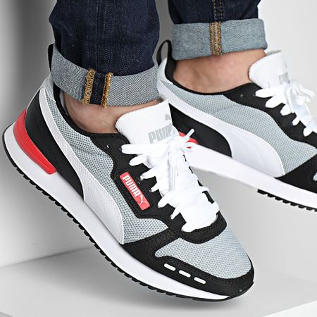 Puma - Zapatillas R78 373117 Quarry Puma Blanco Puma Negro