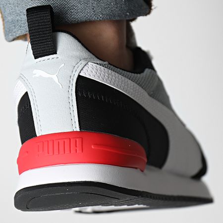 Puma - Zapatillas R78 373117 Quarry Puma Blanco Puma Negro
