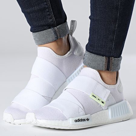 Adidas Originals - Zapatillas NMD R1 Mujer GW5699 Nube Blanco Núcleo Negro