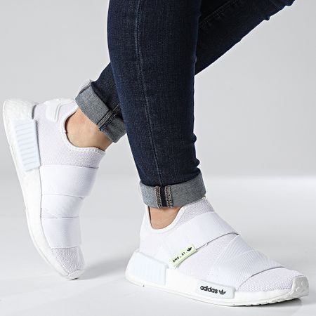Adidas Originals - Zapatillas NMD R1 Mujer GW5699 Nube Blanco Núcleo Negro