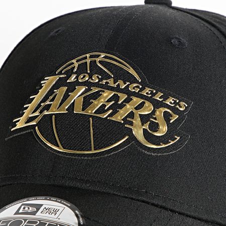 New Era - Gorra 9Forty Foil Logo Los Angeles Lakers Negra
