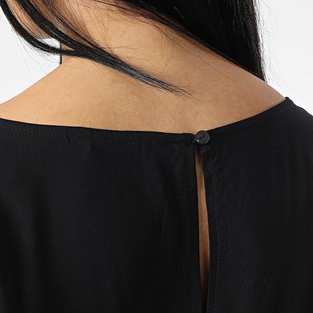 Only - Nova Life Top de manga larga para mujer Negro