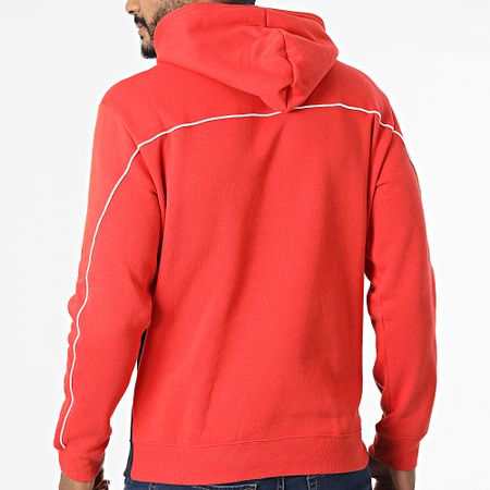 Champion - Sudadera con capucha 217850 Azul marino Naranja
