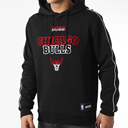 BOSS - Sudadera con capucha 50477404 Chicago Bulls Negro