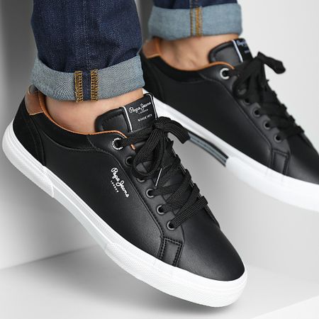 Pepe Jeans - Kenton Court Zapatillas PMS30839 Negro