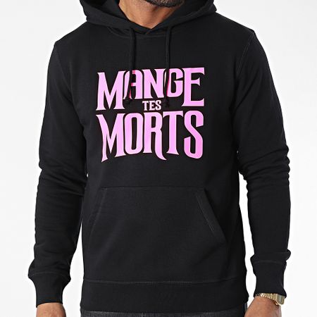 Seth Gueko - Mange Tes Morts Sudadera Negro Rosa Fluo