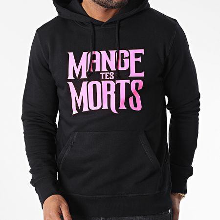 Seth Gueko - Mange Tes Morts Sudadera Negro Rosa Fluo