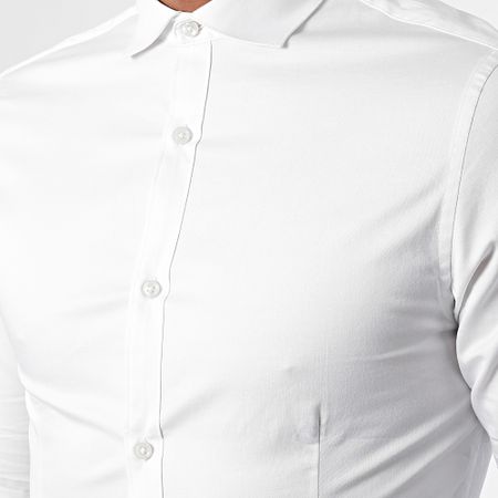 Jack And Jones - Parma Camisa Manga Larga Blanca