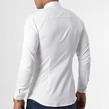 Jack And Jones - Parma Camisa Manga Larga Blanca