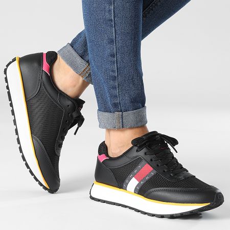 Tommy Jeans - Zapatillas Retrorunner 2054 Negro Mujer