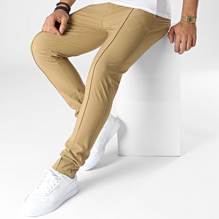John H - XQ35 Pantalones de chándal camel