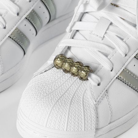 Adidas Originals - Zapatillas Mujer Superstar GY9572 Nube Blanco Oro Metálico