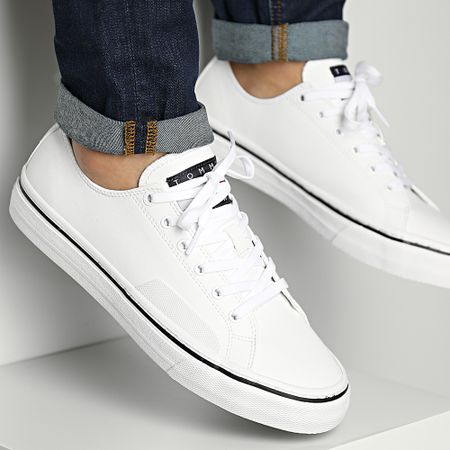 Tommy Jeans - Zapatillas Lace Vulcan 1047 Blancas