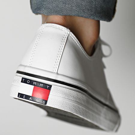 Tommy Jeans - Zapatillas Lace Vulcan 1047 Blancas