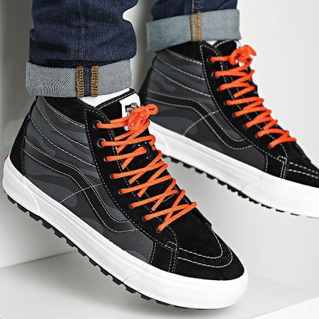 Vans - Zapatillas Sk8 Hi MTE-1 HZYKOU Tonal Flame Negro Asfalto