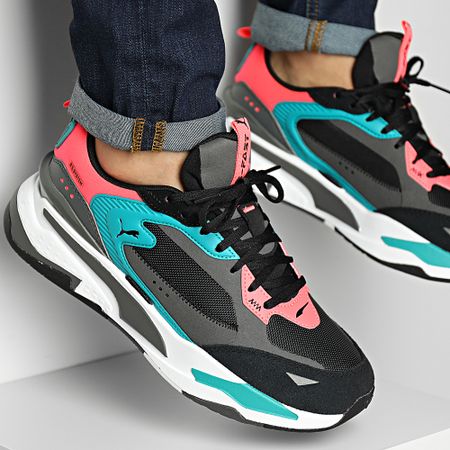 Puma - Zapatillas RS Fast Limiter Suede 387825 Puma Negro Dark Shadow