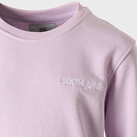 Sixth June - Sudadera cuello redondo niño rosa