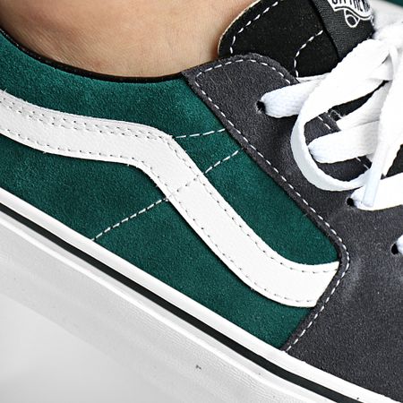 Vans - Zapatillas Sk8 Low 5KXDJGC Jungle Green Charcoal
