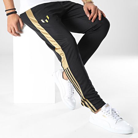 Adidas Performance - Pantalón de chándal Messi IA1035 Negro Oro