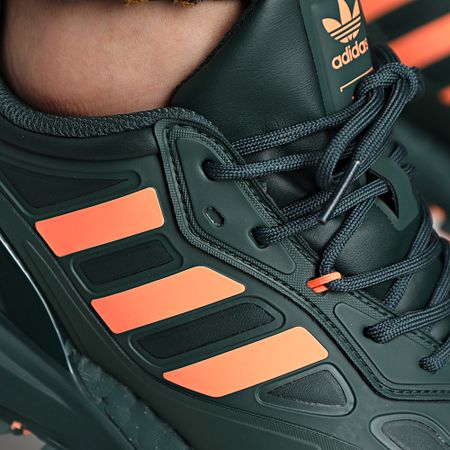 Adidas Originals - ZX 2K Boost 2 Trail Zapatillas GX9469 Verde Menta Naranja Rayo Naranja Imperial
