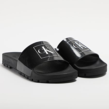 Calvin Klein - Truck Slide Monograma 0591 Negro