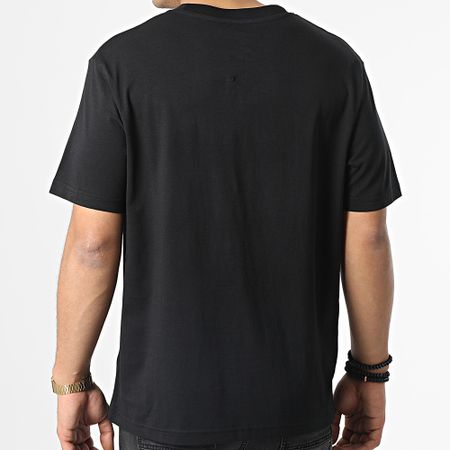 DC Comics - Camiseta oversize logo purpurina grande Batman negro