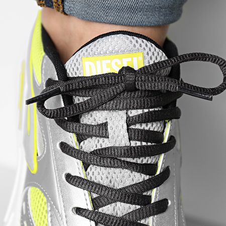 Diesel - Zapatillas S-Serendipity Sport Y02868-P5138 Silver Evening Primrose Neutral Grey