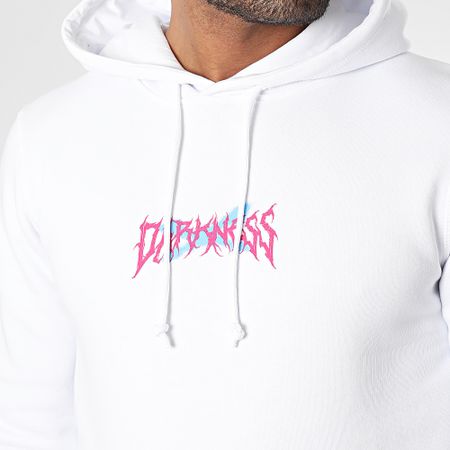 Luxury Lovers - Sudadera con capucha Darkness Cap Blanca