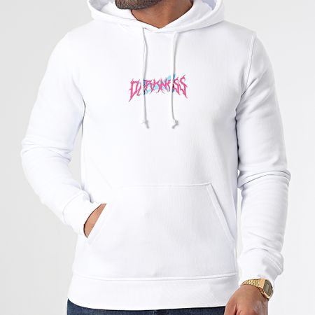 Luxury Lovers - Sudadera con capucha Darkness Cap Blanca
