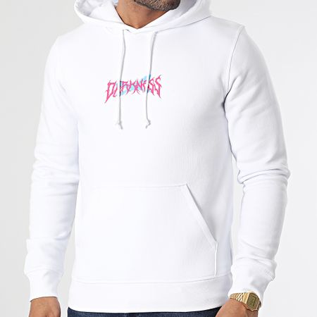 Luxury Lovers - Sudadera con capucha Darkness Cap Blanca