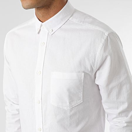 Only And Sons - Alvaro Camisa Manga Larga Blanco
