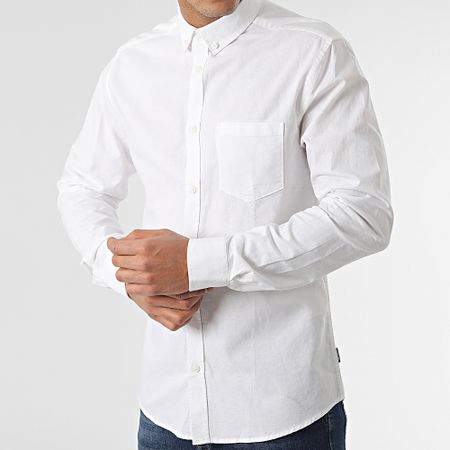 Only And Sons - Alvaro Camisa Manga Larga Blanco