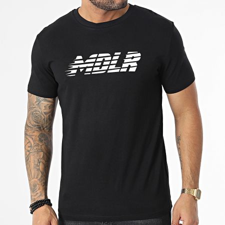 Morad - MDLR Camiseta Negro Blanco