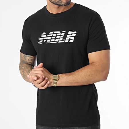 Morad - MDLR Camiseta Negro Blanco