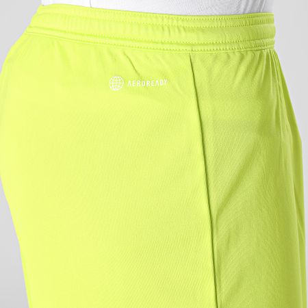 Adidas Performance - HC5061 Pantalón corto de jogging verde fluorescente